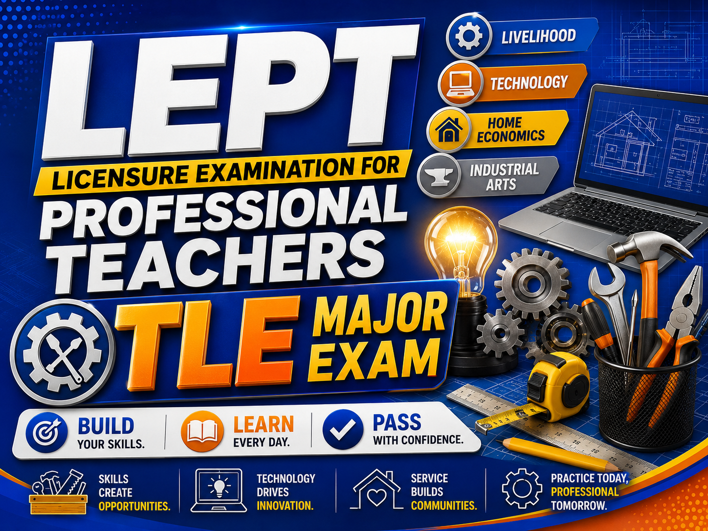 Licensure Examination for Professional Teachers (LEPT) - TLE Major Exam